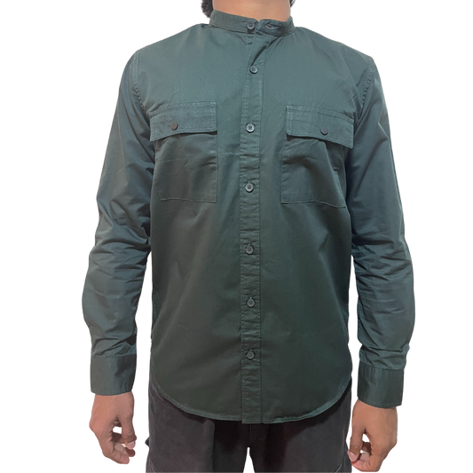 Classic Cotton Long-Sleeve Shirt