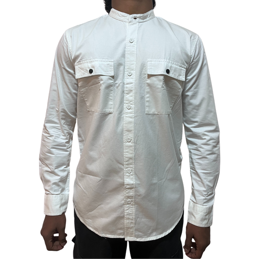 Classic Cotton Long-Sleeve Shirt