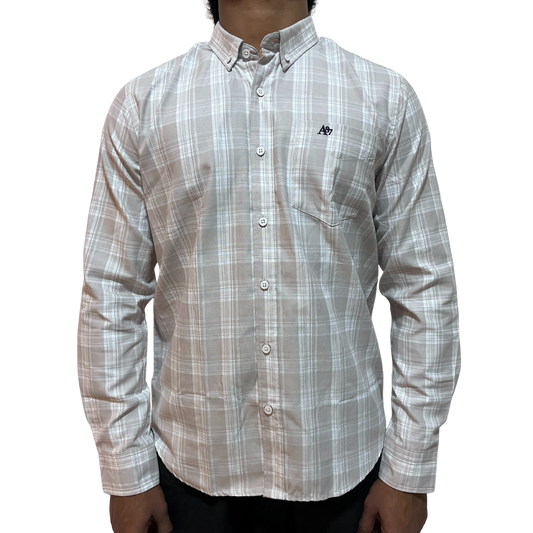 Classic Checked Button-Down Shirt