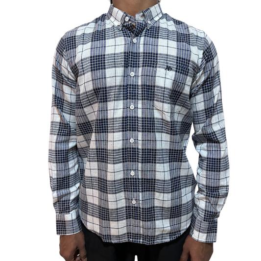 Classic Checked Button-Down Shirt